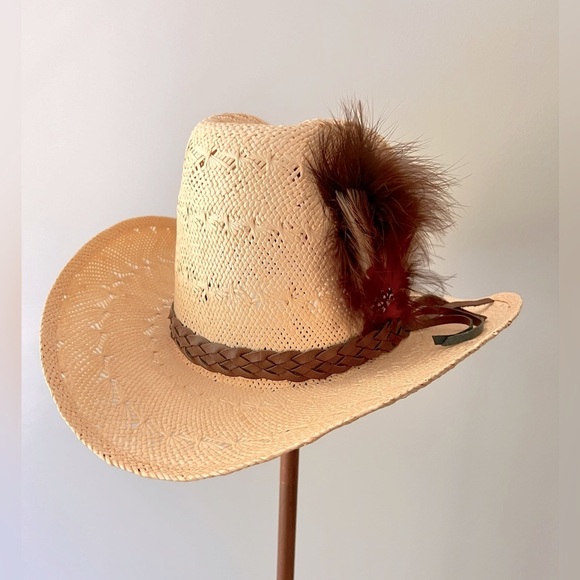 Formosan Other - Formosan Western Cowboy Cowgirl Country Straw Stetson Hat Men Women Unisex 7